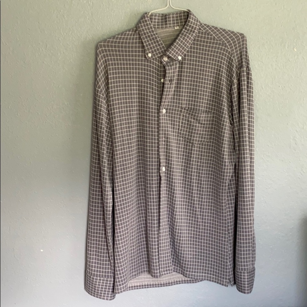 State and Liberty Button Down, performance fabric
